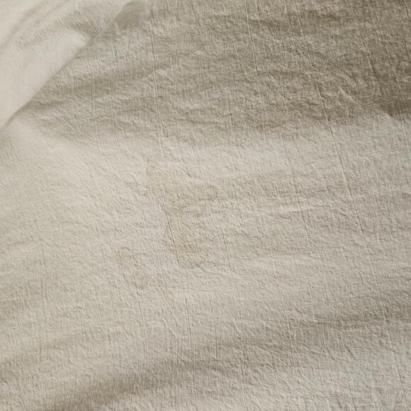 Ralph Lauren Twin Green/Navy Chappel Stripe Comforter w/ bed skirt. Pre-owned. - Picture 8 of 9